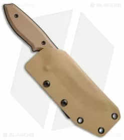 Medford Knife & Tool Medford Huntsman Strapper Fixed Blade Knife Coyote G-10 (3.75" Black) MKT -Avokelavavat Sales Store Medford Huntsman Strapper Coyote G 10 Black MK92DX 09KC BHQ 50695 jr sheath