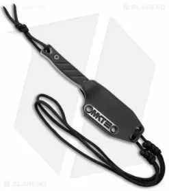 Medford Knife & Tool Medford Necromancer Fixed Blade Neck Knife Black G-10 (2.5" Tumbled) -Avokelavavat Sales Store Medford Necromancer Fixed Blade Neck Knife Black G 10 Tumbled BHQ 131623 jr sheath