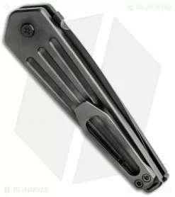 Medford Knife & Tool Medford Nosferatu Automatic Knife Black Titanium (3.5" Black PVD) -Avokelavavat Sales Store Medford Nosferatu Auto PVD Black BHQ 119604 jr side