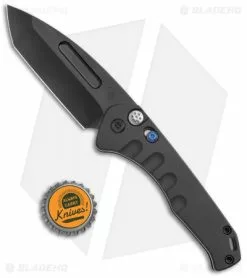 Medford Knife & Tool Medford Praetorian Swift Automatic Knife Black Aluminum (3.3" PVD) -Avokelavavat Sales Store Medford Praetorian Swift Auto Black Aluminum PVD BHQ 113071 jr bottlecap