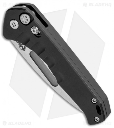 Medford Knife & Tool Medford Praetorian Swift Automatic Knife Black Aluminum (3.3" Tumbled) 4 Medford Knife & Tool Medford Praetorian Swift Automatic Knife Black Aluminum (3.3" Tumbled) - Image 2