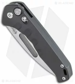Medford Knife & Tool Medford + Blade HQ Praetorian Swift Automatic Knife Gray (3.3" Tumbled) -Avokelavavat Sales Store Medford Praetorian Swift Auto Gray Aluminum Tumbled BHQ 113494 jr spine