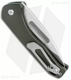 Medford Knife & Tool Medford + Blade HQ Praetorian Swift Automatic Knife Green (3.3" Tumbled) 8 Medford Knife & Tool Medford + Blade HQ Praetorian Swift Automatic Knife Green (3.3" Tumbled) -Avokelavavat Sales Store Medford Praetorian Swift Auto Green Aluminum Tumbled BHQ 113496 jr side