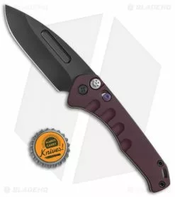 Medford Knife & Tool Medford + Blade HQ Praetorian Swift Auto Red Aluminum Drop Point (3.3" PVD) -Avokelavavat Sales Store Medford Praetorian Swift Auto Red Aluminum PVD BHQ 113504 jr bottlecap