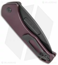 Medford Knife & Tool Medford + Blade HQ Praetorian Swift Auto Red Aluminum Drop Point (3.3" PVD) -Avokelavavat Sales Store Medford Praetorian Swift Auto Red Aluminum PVD BHQ 113504 jr side