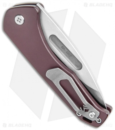 Medford Knife & Tool Medford Praetorian Swift Automatic Knife Red (3.3" Tumbled S35VN) 5 Medford Knife & Tool Medford Praetorian Swift Automatic Knife Red (3.3" Tumbled S35VN) - Image 3