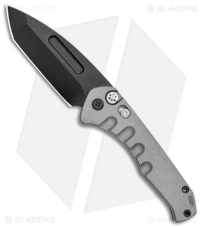 Medford Knife & Tool Medford Praetorian Swift Automatic Knife Tanto Tumbled Aluminum (3.3" PVD) 3 Medford Knife & Tool Medford Praetorian Swift Automatic Knife Tanto Tumbled Aluminum (3.3" PVD)