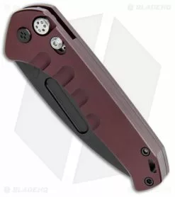 Medford Knife & Tool Medford Praetorian Swift Automatic Knife Tanto Red Aluminum (3.3" PVD) -Avokelavavat Sales Store Medford Praetorian Swift Auto Tanto Red Alumium Black BHQ 114506 jr spine