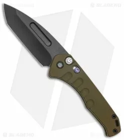 Medford Knife & Tool Medford Praetorian Swift Automatic Knife Yellow Aluminum (3.3" PVD)