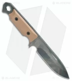 Medford Knife & Tool Medford STA Scout Sniper Fixed Blade Knife Coyote (5" Vulcan) -Avokelavavat Sales Store Medford STA Scout Sniper Coyote Vulcan BHQ 109175 jr spine 2
