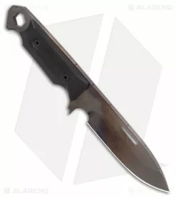 Medford Knife & Tool Medford STA Scout Sniper Fixed Blade Knife Black G-10 (5" Vulcan) -Avokelavavat Sales Store Medford STA Scout Sniper Fixed Blade Black Vulcan BHQ 125717 jr spine