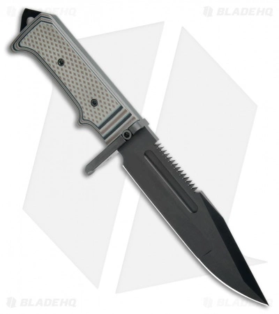 Medford Knife & Tool Medford USMC Raider Fixed Blade Knife Multi Layer G-10 (6.5" PVD) MKT 4 Medford Knife & Tool Medford USMC Raider Fixed Blade Knife Multi Layer G-10 (6.5" PVD) MKT - Image 2