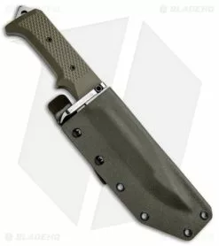 Medford Knife & Tool Medford USMC Raider Fixed Blade Knife OD Green G-10 (6.5" Satin) MKT -Avokelavavat Sales Store Medford USMC Raider OD Green G 10 Satin MK075SSTQ 10KO BHQ 87950 jr sheath