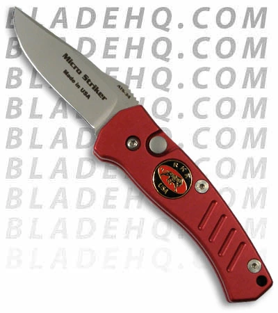 Randall King Micro Striker Automatic Knife (Red) 3 Randall King Micro Striker Automatic Knife (Red)