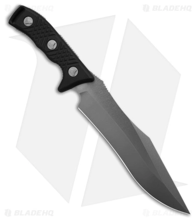 Microtech Arbiter Fixed Blade Knife Black (8.75" Stonewash) 104-10 4 Microtech Arbiter Fixed Blade Knife Black (8.75" Stonewash) 104-10 - Image 2