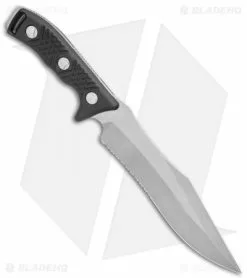 Microtech Arbiter Fixed Blade Knife Black G-10 (8.75" SW) 104-11 -Avokelavavat Sales Store Microtech Arbiter Serr SW 104 11 BHQ 118362 jr spine