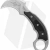 Bastinelli Creations, Microtech Microtech Bastinelli Iconic Left-Hand Karambit Fixed Blade (Stonewash) 118-10L