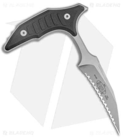 Microtech BEE S/E Wharncliffe Double Push Daggers Black G-10 (2.5" BB Full Serr) 5 Microtech BEE S/E Wharncliffe Double Push Daggers Black G-10 (2.5" BB Full Serr) - Image 3