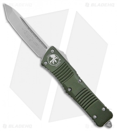 Microtech Combat Troodon T/E Automatic OTF Knife OD Green (3.8" Stonewash) 3 Microtech Combat Troodon T/E Automatic OTF Knife OD Green (3.8" Stonewash)