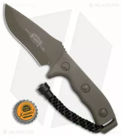 Microtech Currahee Fixed Blade Knife OD Green (4.5" OD Green) 102-1 OD -Avokelavavat Sales Store Microtech Currahee Fixed Blade OD Green OD Green BHQ 176092 jr bottlecap
