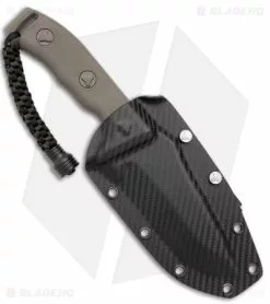 Microtech Currahee Fixed Blade Knife OD Green (4.5" OD Green) 102-1 OD -Avokelavavat Sales Store Microtech Currahee Fixed Blade OD Green OD Green BHQ 176092 jr sheath