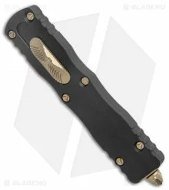 Microtech Dirac Delta Dagger OTF Automatic Knife (3.75" Bronze) 227-13 -Avokelavavat Sales Store Microtech Dirac Delta Dagger OTF Auto Bronze STD 227 13 BHQ 139344 jr spine