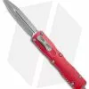 Microtech Dirac Delta OTF Automatic Knife Distressed Red (3.75" Apocalyptic) -Avokelavavat Sales Store Microtech Dirac Delta Dagger OTF Auto Distress Red Apocalyptic 227 10DRD BHQ 110943 jr