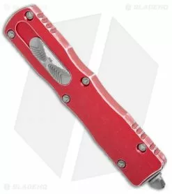 Microtech Dirac Delta OTF Automatic Knife Distressed Red (3.75" Apocalyptic) -Avokelavavat Sales Store Microtech Dirac Delta Dagger OTF Auto Distress Red Apocalyptic 227 10DRD BHQ 110943 jr spine