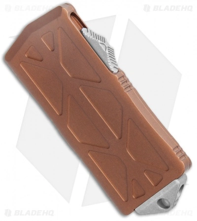 Microtech Exocet Dagger CA Legal OTF Automatic Knife Tan (1.9" Apocalyptic Serr) 4 Microtech Exocet Dagger CA Legal OTF Automatic Knife Tan (1.9" Apocalyptic Serr) - Image 2