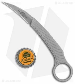 Microtech Signature Series Feather Karambit Fixed Blade Knife (2.25" Bead Blast) -Avokelavavat Sales Store Microtech Feather BB AP STD 215 7 S BHQ 141750 jr bottlecap
