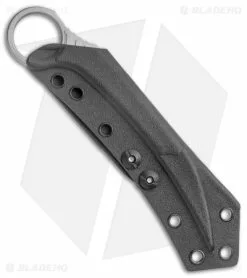 Microtech Signature Series Feather Karambit Fixed Blade Knife (2.25" Bead Blast) -Avokelavavat Sales Store Microtech Feather BB AP STD 215 7 S BHQ 141750 jr sheath