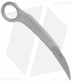 Microtech Signature Series Feather Karambit Fixed Blade Knife (2.25" Apoc SW) -Avokelavavat Sales Store Microtech Feather SW AP STD 215 10APS BHQ 141751 jr spine