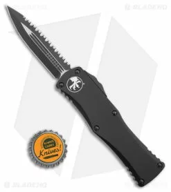 Microtech Hera D/E OTF Automatic Knife Black Aluminum (3" Black Serr) 9 Microtech Hera D/E OTF Automatic Knife Black Aluminum (3" Black Serr) -Avokelavavat Sales Store Microtech Hera DE OTF Auto Black Aluminum Black Serr BHQ 179037 jr bottlecap