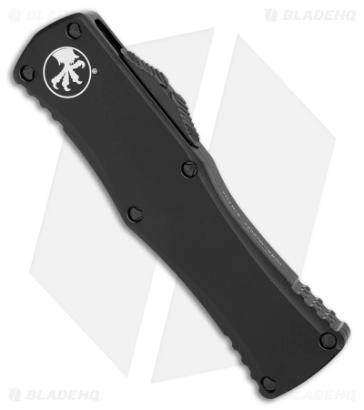 Microtech Hera D/E OTF Automatic Knife Black Aluminum (3" Black Serr) 4 Microtech Hera D/E OTF Automatic Knife Black Aluminum (3" Black Serr) - Image 2
