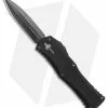 Microtech Hera Custom OTF Automatic Knife Black Aluminum (3" Black DLC SW) -Avokelavavat Sales Store Microtech Hera OTF Auto Double Edge DLC TT SW 122 10 525 MCK BHQ 134085 jr