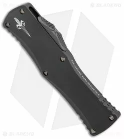 Microtech Hera Custom OTF Automatic Knife Black Aluminum (3" Black DLC SW) -Avokelavavat Sales Store Microtech Hera OTF Auto Double Edge DLC TT SW 122 10 525 MCK BHQ 134085 jr spine