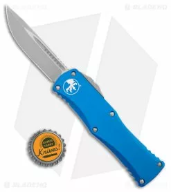 Microtech Hera S/E OTF Automatic Knife Blue Aluminum (3" Apocalyptic) -Avokelavavat Sales Store Microtech Hera SE OTF Auto Blue Aluminum Apocalyptic BHQ 179049 jr bottlecap
