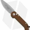 Microtech LUDT Automatic Knife Tan (3.4" Apocalyptic) 135-10APTA