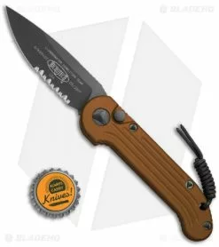 Microtech LUDT Automatic Knife Tan (3.4" Black Serr) 135-2TA 9 Microtech LUDT Automatic Knife Tan (3.4" Black Serr) 135-2TA -Avokelavavat Sales Store Microtech LUDT Auto Tan Black Serr 135 2TA BHQ 8567 jr bottlecap