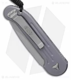 Microtech LUDT Automatic Knife Gray (3.4" Apocalyptic) 135-10APGY -Avokelavavat Sales Store Microtech LUDT Automatic Knife Gray 3.4 Apocalyptic135 10APGY BHQ 48921 LS Side