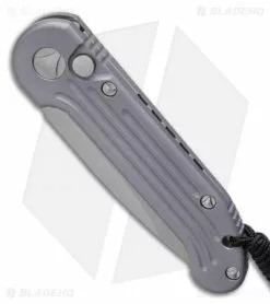 Microtech LUDT Automatic Knife Gray (3.4" Apocalyptic) 135-10APGY -Avokelavavat Sales Store Microtech LUDT Automatic Knife Gray 3.4 Apocalyptic135 10APGY BHQ 48921 LS Spine