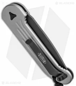 Microtech LUDT Gray Automatic Knife (3.4" Black Serr) 135-2GY 8 Microtech LUDT Gray Automatic Knife (3.4" Black Serr) 135-2GY -Avokelavavat Sales Store Microtech LUDT Gray Auto Black Serr 135 2GY BHQ 10567 jr side