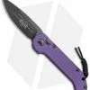 Microtech LUDT Automatic Knife Purple (3.4" Black) 135-1PU