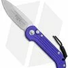 Microtech LUDT Automatic Knife Purple (3.4" Stonewash) 135-10PU -Avokelavavat Sales Store Microtech LUDT Standard Purple SW 135 10PU BHQ 110721 jr 1