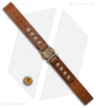 Marfione Custom Knives Microtech Marfione Custom Apis Brown Water Leather Buffalo Bronze Ti 7 Marfione Custom Knives Microtech Marfione Custom Apis Brown Water Leather Buffalo Bronze Ti - Image 5