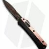 Microtech Marfione Custom Glykon OTF Auto Knife Black (3.75" Tiger Mai Damascus) -Avokelavavat Sales Store Microtech Marfione Custom Glykon OTF AK Black ein Tiger Mai Damascus BHQ 180604 td