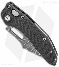 Microtech Marfione Custom Stitch Auto Knife Borka Carbon Fiber (TT Hardware) -Avokelavavat Sales Store Microtech Marfione Custom Stictch Auto Borka CF Satin Textured BHQ 176003 jr spine