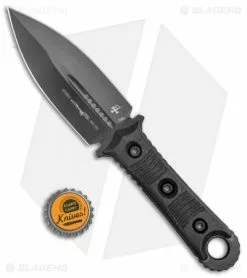 Microtech Borka SBD Fixed Blade Knife Signature Series Carbon Fiber (4.4" DLC) -Avokelavavat Sales Store Microtech SBD DE Dagger Fixed Blade Signature Black 201 1 DLCS BHQ 134853 jr bottlecap