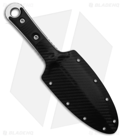 Microtech SBD Dagger Fixed Blade Knife Black (4.4" SW Double Serrated) 201-11 5 Microtech SBD Dagger Fixed Blade Knife Black (4.4" SW Double Serrated) 201-11 - Image 3