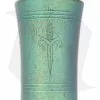 Microtech Shot Glass BL 1 Dagger Antique Green Titanium